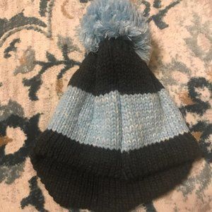 One Child heavy duty knit hats with Pom Pom